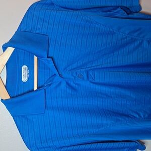 On Tour XL Royal Blue Golf Polo Shirt